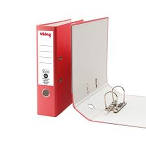 O1S Lever Arch File NO555, A4, 2'', red