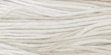Weeks Dye Works 6-Strand Embroidery Floss 5yd-White Lightning