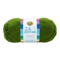 Lion Brand 24/7 Cotton Yarn-Grass