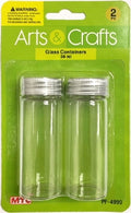 2pc 36ml Glass Bottles