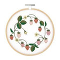 Rico Design Strawberry Cross Stitch Kit 15cm