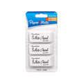 Papermate White Pearl Clutch Eraser 3cd