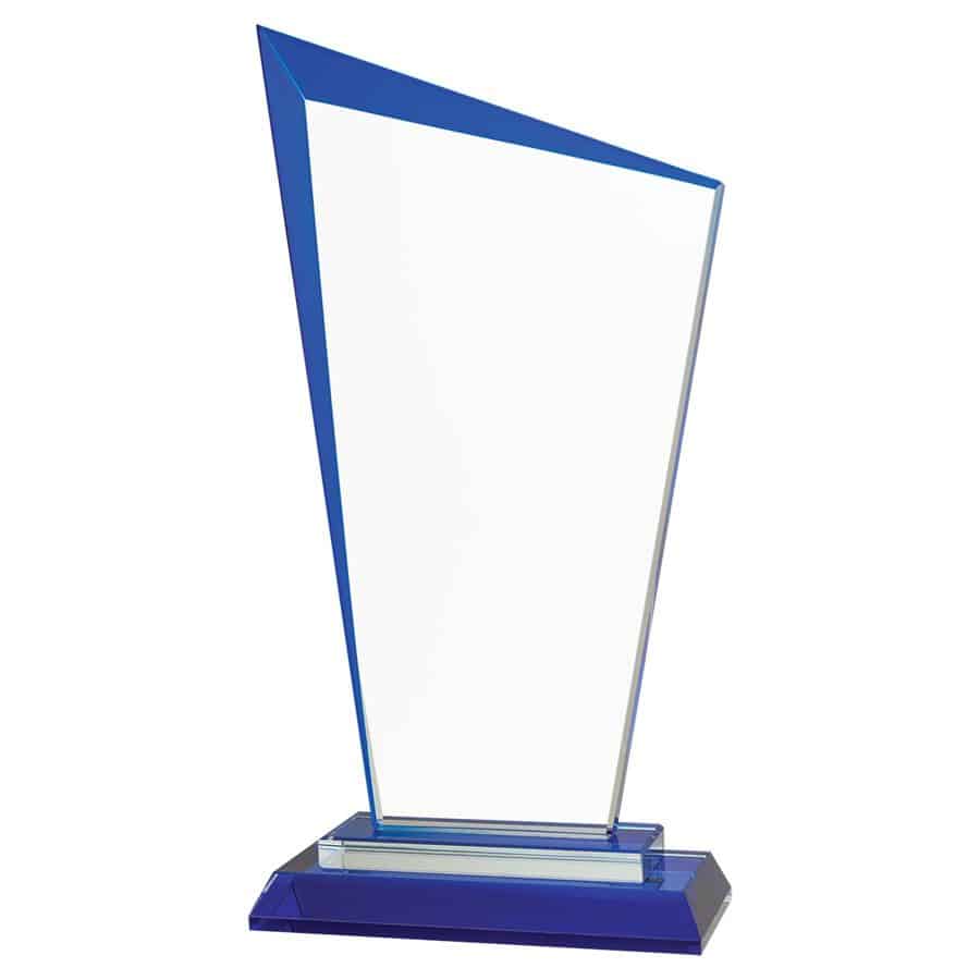 RZG02 9" Blue Razor Glass