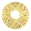 15.5” Woven Wood Wreath, 1pc