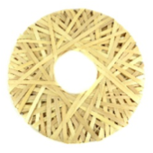 15.5” Woven Wood Wreath, 1pc