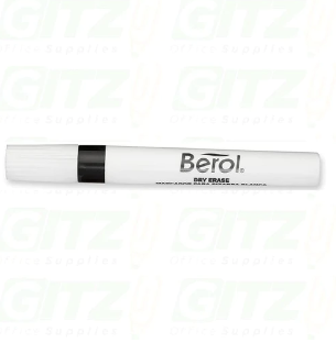 Berol Dry Erase  Black Chisel 1pc