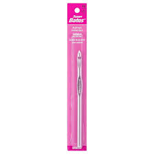Susan Bates Silvalume Aluminum Crochet Hook 5.5"-Size L11/8mm