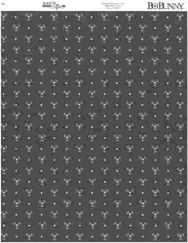 patterned paper - bb - black tie affair - 12x12 - sophistication