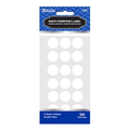 White 3/4" Round Label (504/Pack)