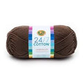 Lion Brand 24/7 Cotton Yarn-Cafe Au Lait