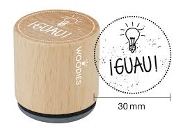 Woodies stamp ¬°GUAU!