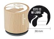 Woodies stamp Este es mi libro