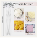 AFTH Cotton Candle Wicks - 6" Pre Waxed Wicks 100 PCS