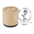 Woodies stamp Rose