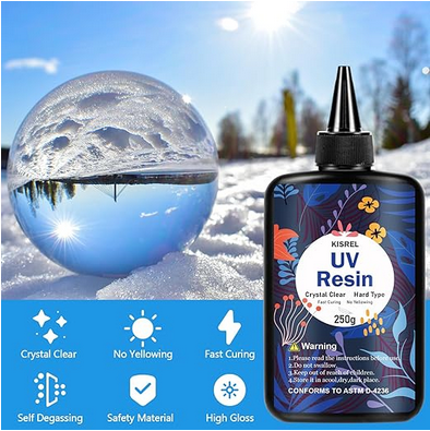 AFTH 250G UV Resin Crystal Clear Hard Type