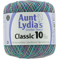 Aunt Lydia's Classic Cotton Crochet Thread Size 10  VIOLET