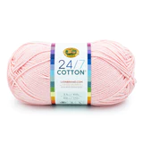 Lion Brand 24/7 Cotton Yarn Lemonade