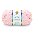 Lion Brand 24/7 Cotton Yarn Lemonade