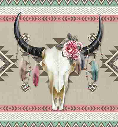 Napkin 33 Skull FSC Mix 20 PC