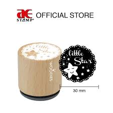 Woodies stamp little star