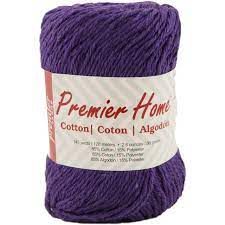 Eggplant  -Yarn Home Cotton