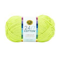 Lion Brand 24/7 Cotton Yarn-Lime