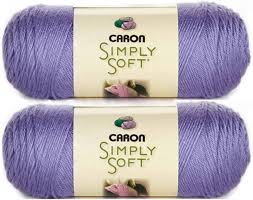 Caron Simply Soft Solids Yarn-Lavender Blue