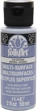 Folkart Acrylic Paint MULTI-SURFACE WISTERIA 2 OZ.