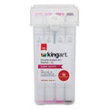 Kingart Pro Double-Ended Art Alcohol Markers - Floral Palette, Set of 12