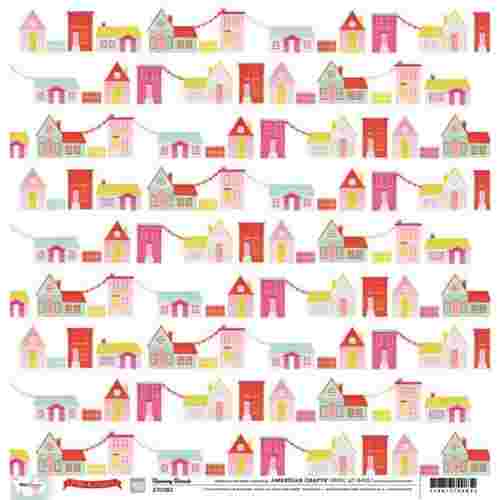 Dear Lizzy Fine & Dandy Double-sided Cardstock 12"x12"-charming Charade