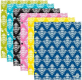 Damask 2-Pockets Portfolios