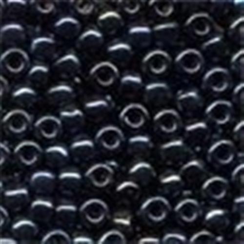 Mill Hill Glass Pebble Beads 5.5mm 30/Pkg-Black Forest