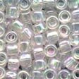 Mill Hill Glass Pebble Beads 5.5mm 30/Pkg-Crystal