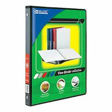 3 Ring Binder 0.5" Black