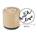 Woodies stamp with love