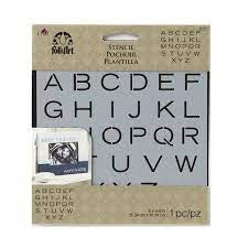 6x6, Sans Serif Alphabet