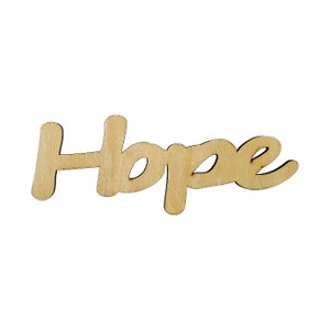 WOODEN WORD-HOPE