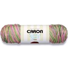 Caron Simply Soft Paints Yarn-Rose Garden