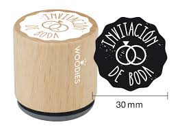 Woodies stamp Invitaci√≥n de boda