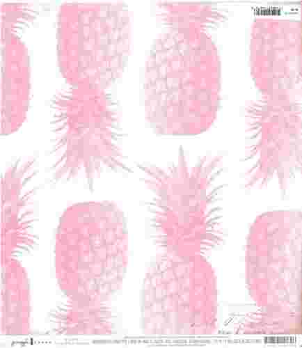 Patterned Paperñpineapple Crush
