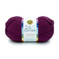 Lion Brand 24/7 Cotton Yarn-Beets
