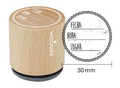 Woodies stamp Firma de los padres