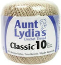Aunt Lydia's Classic Cotton Crochet Thread Size 10  ECRU