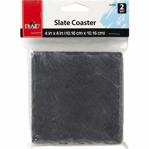Plaid ® Surfaces - Slate Coasters, 2 pc