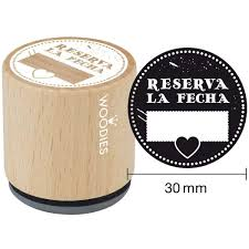 Woodies stamp Reservad la fecha