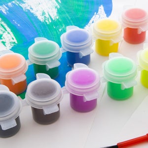 0.17 FL OZ (5 Ml) 18 Color Kid’s,Paint w/ Brush