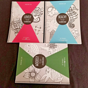 MODERN JEN COLORING BOOK WOODSY