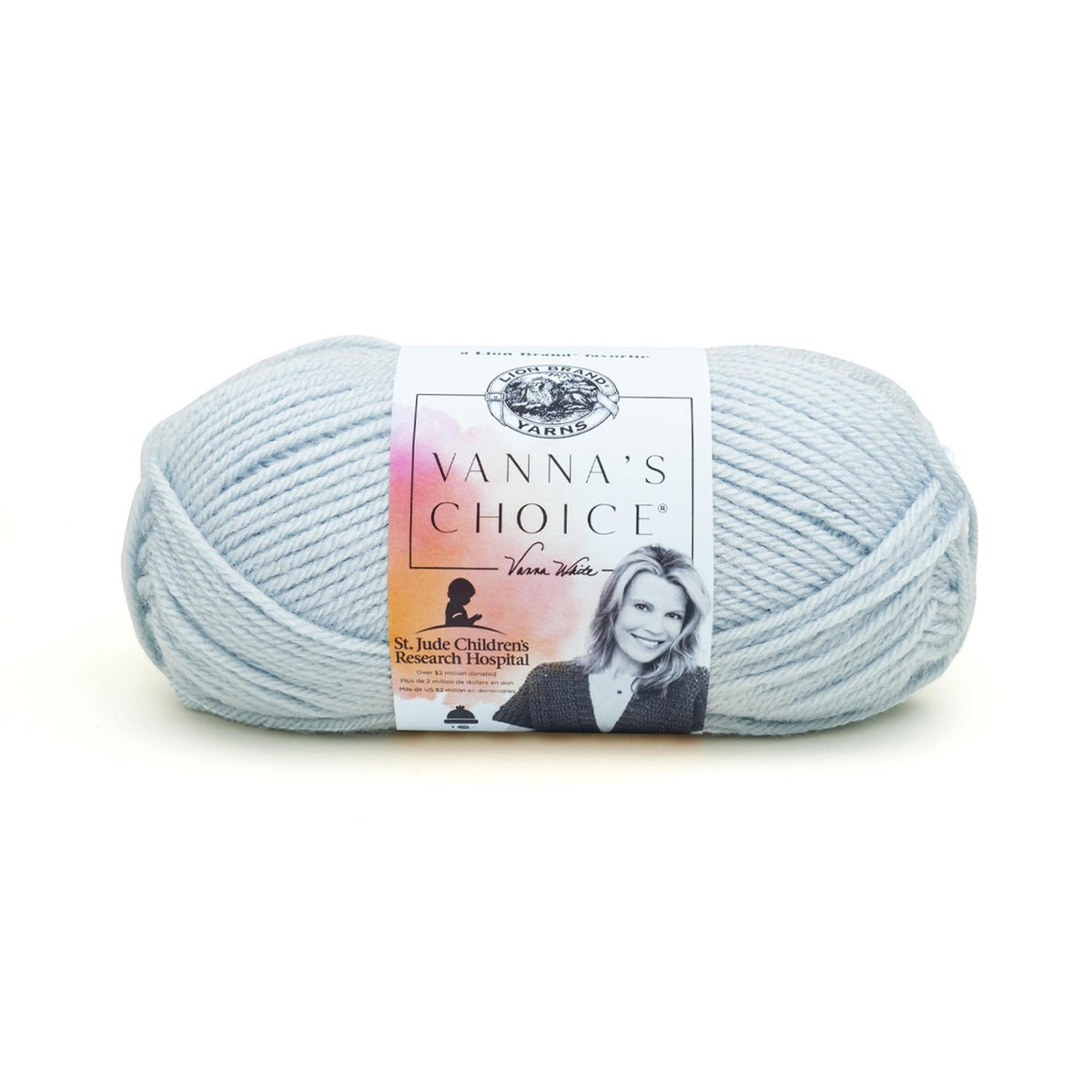 Lion Brand Vanna's Choice Yarn - Silver Blue – Arts from the Heart SXM