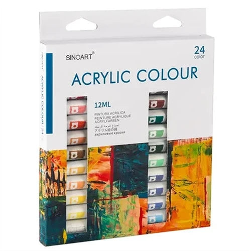 Acrylic Paints-24C – Arts from the Heart SXM