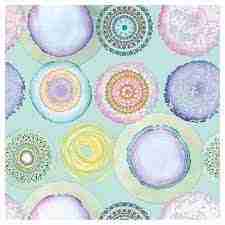 Napkin 33 Watercolours Circles Mix FSC Mix 20 PC